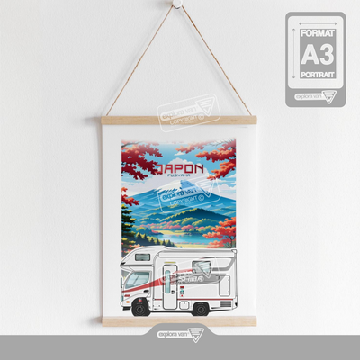 Affiche vanlife 