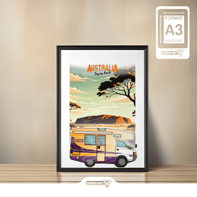 Affiche vanlife 
