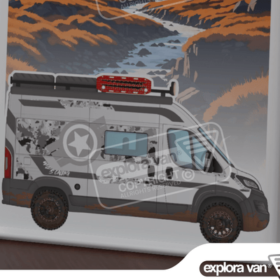 Affiche vanlife 