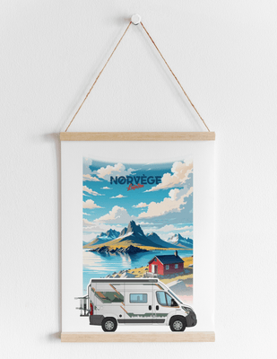 Affiche Vanlife 