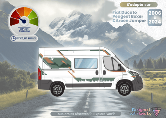 Kit déco complet "OUTDOOR series" N°4 (hors pose) - Explora Van